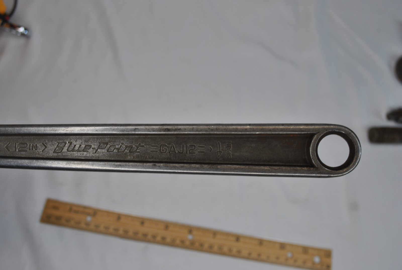Blue-Point Tools by Snap-on 12″ Long Industrial Finish Adjustable Wrench GAJ12A
