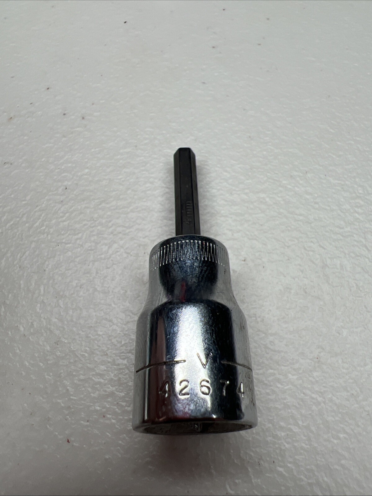 Craftsman Vintage 3/8″ Drive 4MM Hex Head Socket V 42674 USA