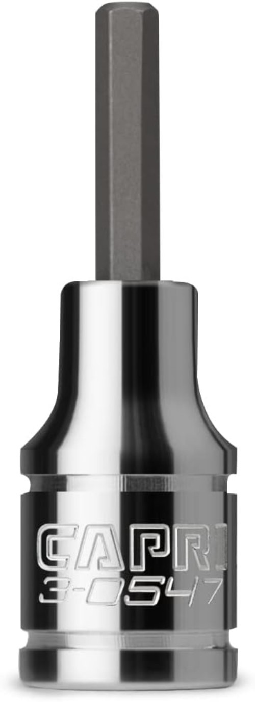 Professional-Grade 1/8-Inch Hex Bit Socket – Corrosion-Resistant Chrome Steel