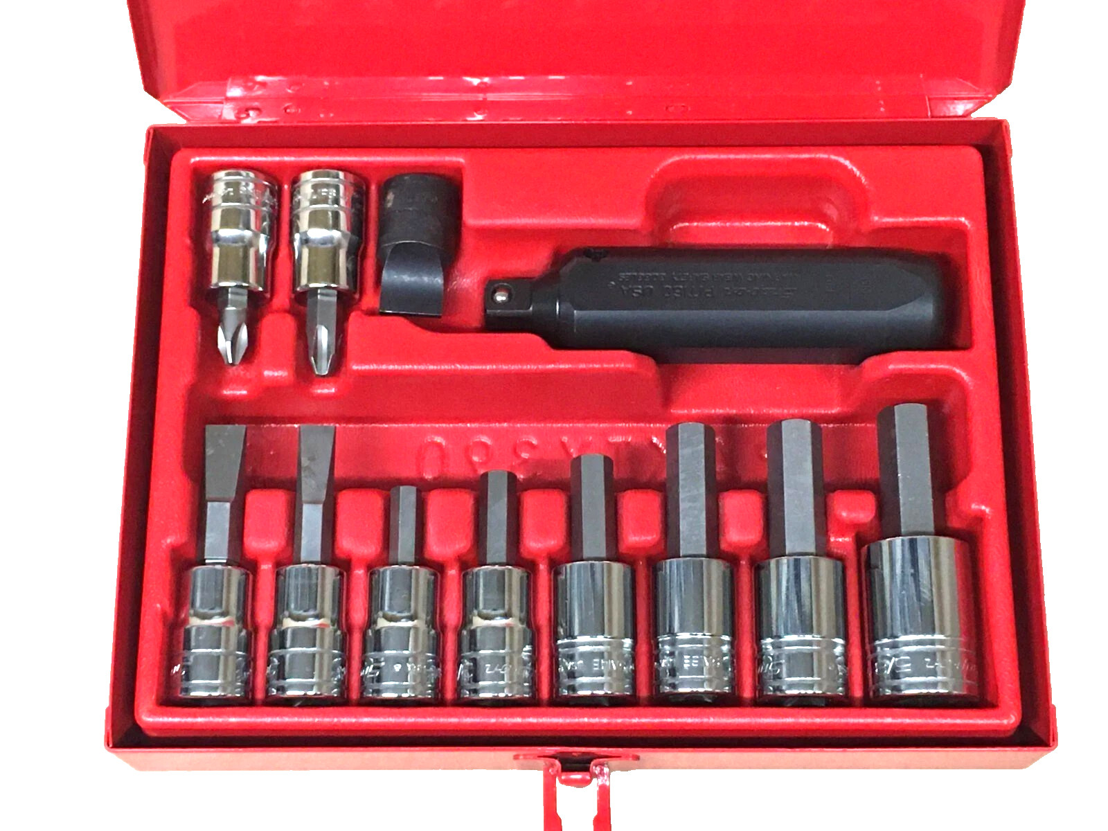 NEW Snap-on™ PIT3120EB 1/2″ Drive 12-Piece Impact Driver Set in Metal Box
