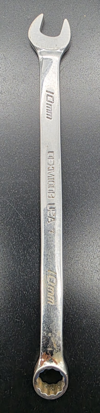 Snap-on OEXM100B 10mm Combination Wrench 12 Point Flank Drive USA