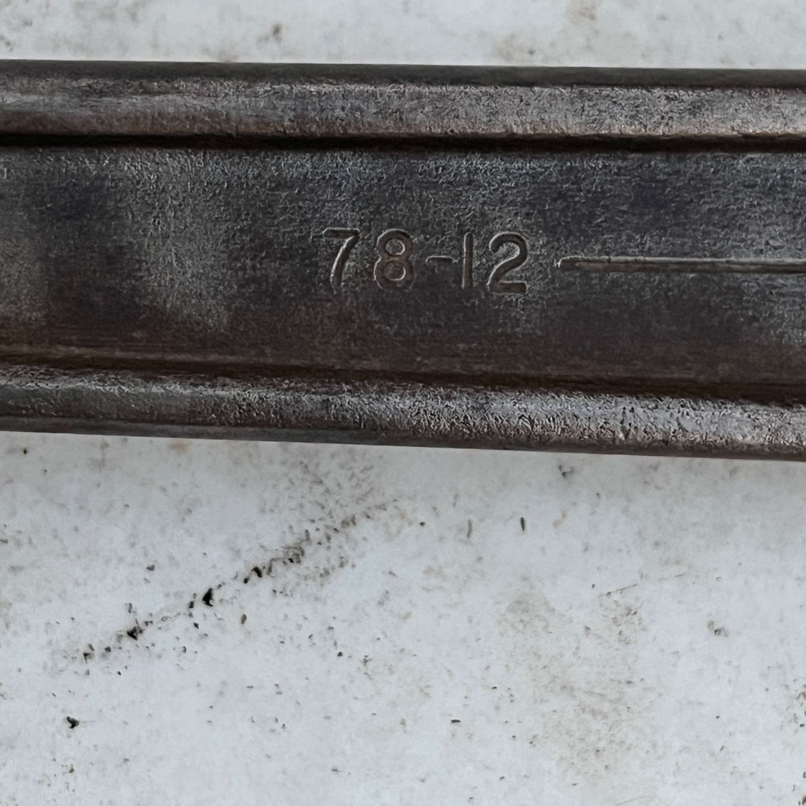 Vintage Billings 78-12 Adjustable 12″ Wrench USA