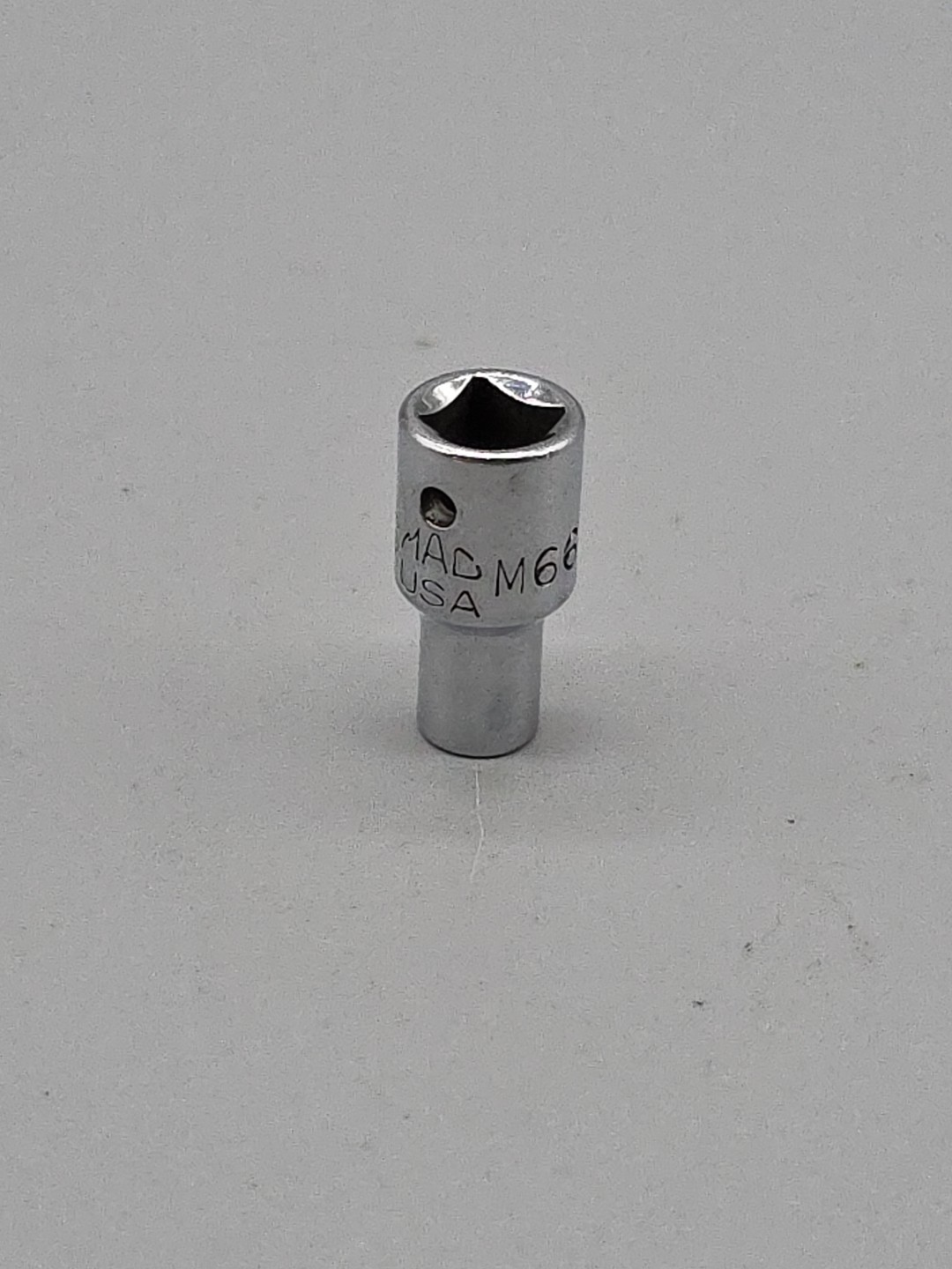Mac Tools Shallow Socket M66 3/16″ SAE 6pt 1/4″ Drive Chrome USA