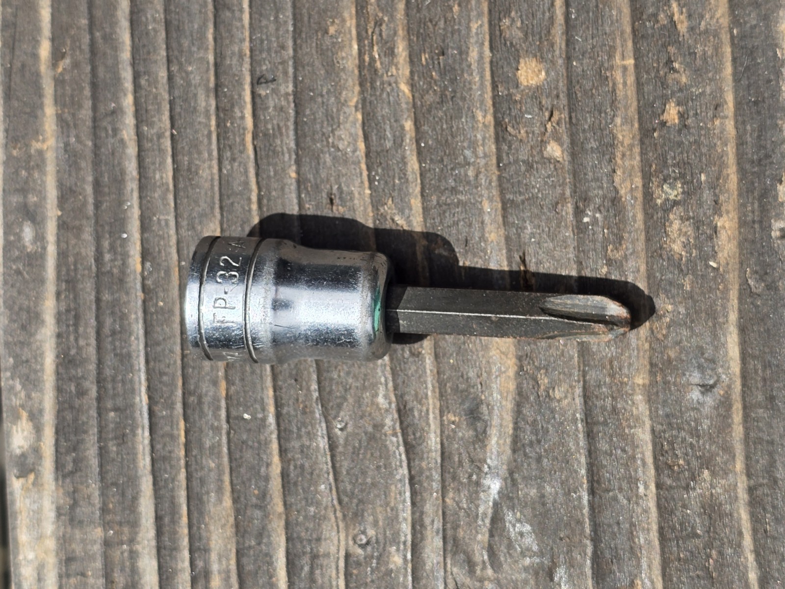 Snap-On 3/8” Drive Philips Chrome Socket FP32A, USA Made