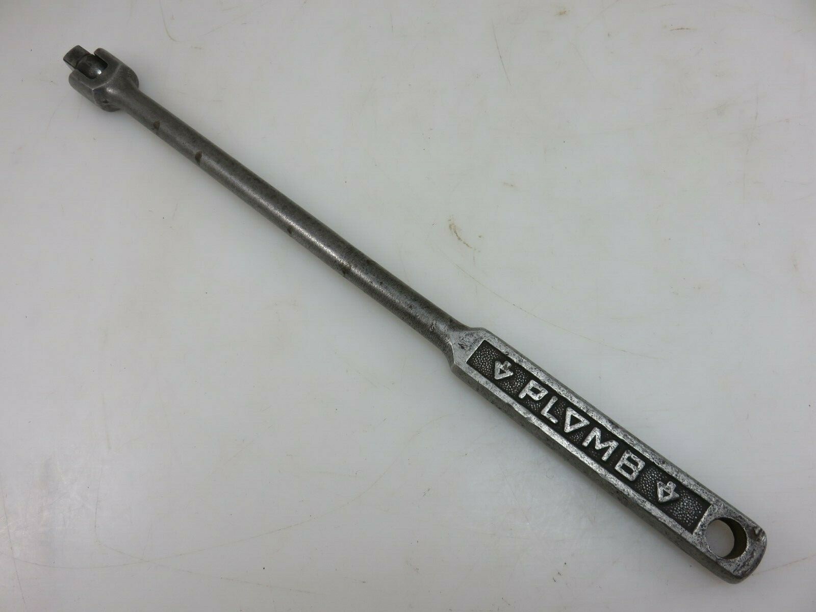 Plomb 5467 1/2″ Dr. 16″ Long Breaker Bar Pebble Finish Vintage Made In USA
