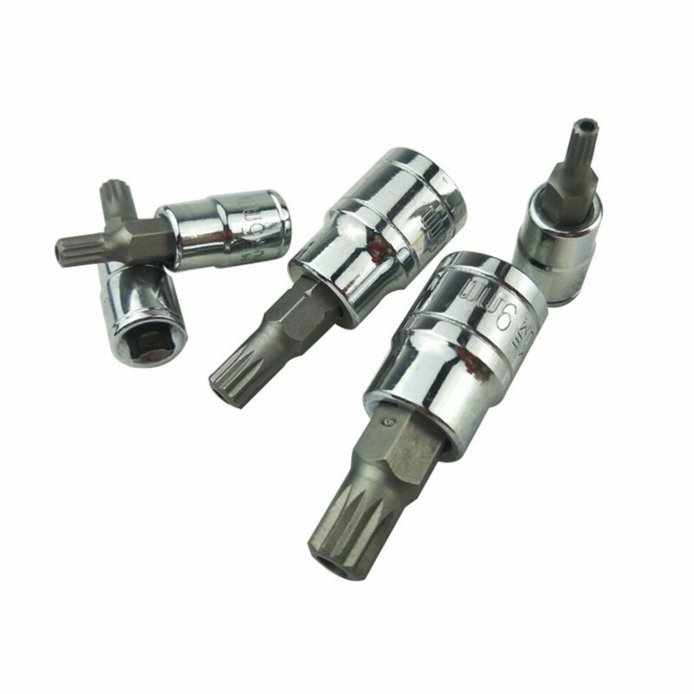 10PC XZN Triple Square 12 Point Spline Bit socket Set 4MM – 18MM
