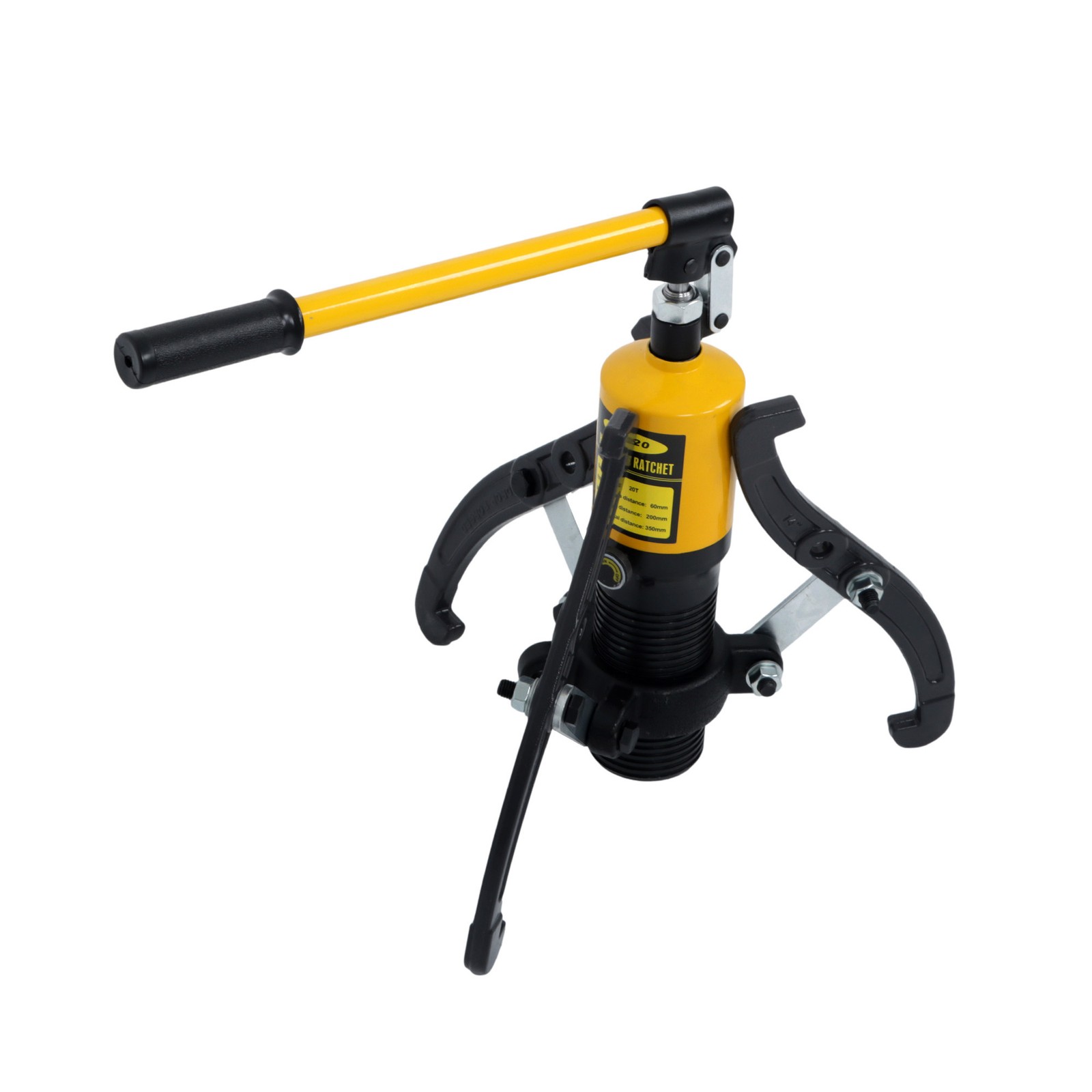 LABLT 3-in-1 20 Ton Hydraulic Jaw Puller Hub Flange Bearing Gear Separator Tool