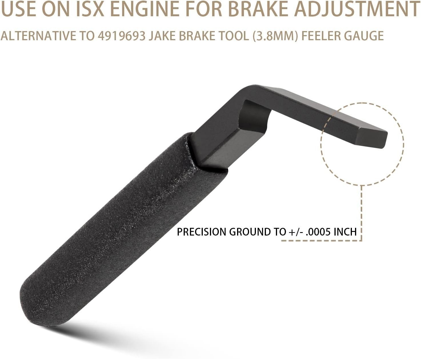 For ISX 11.9 Liters cm2250 Diesel 4919693 3.8MM Jake Brake Tool Feeler Gauge