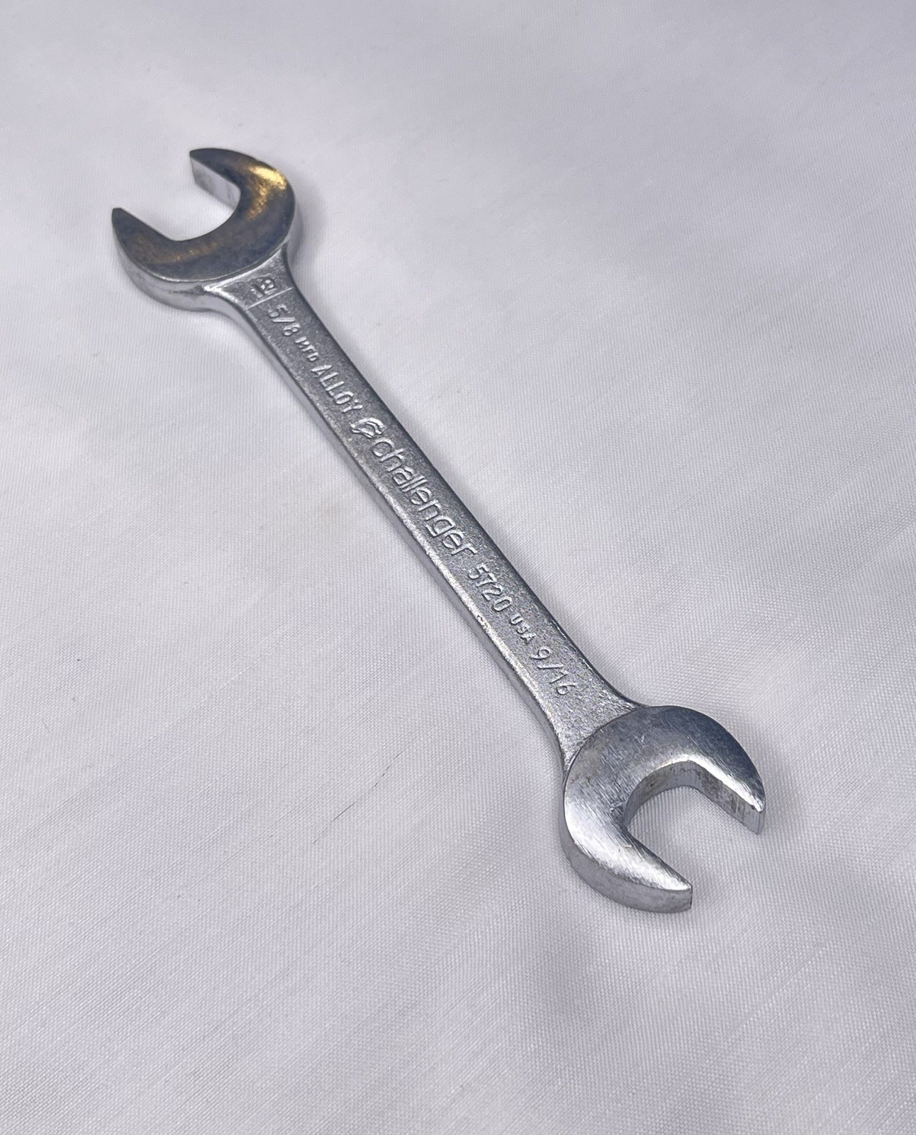 Challenger 5/8″ x 9/16″ Double Open End Wrench 5720 USA