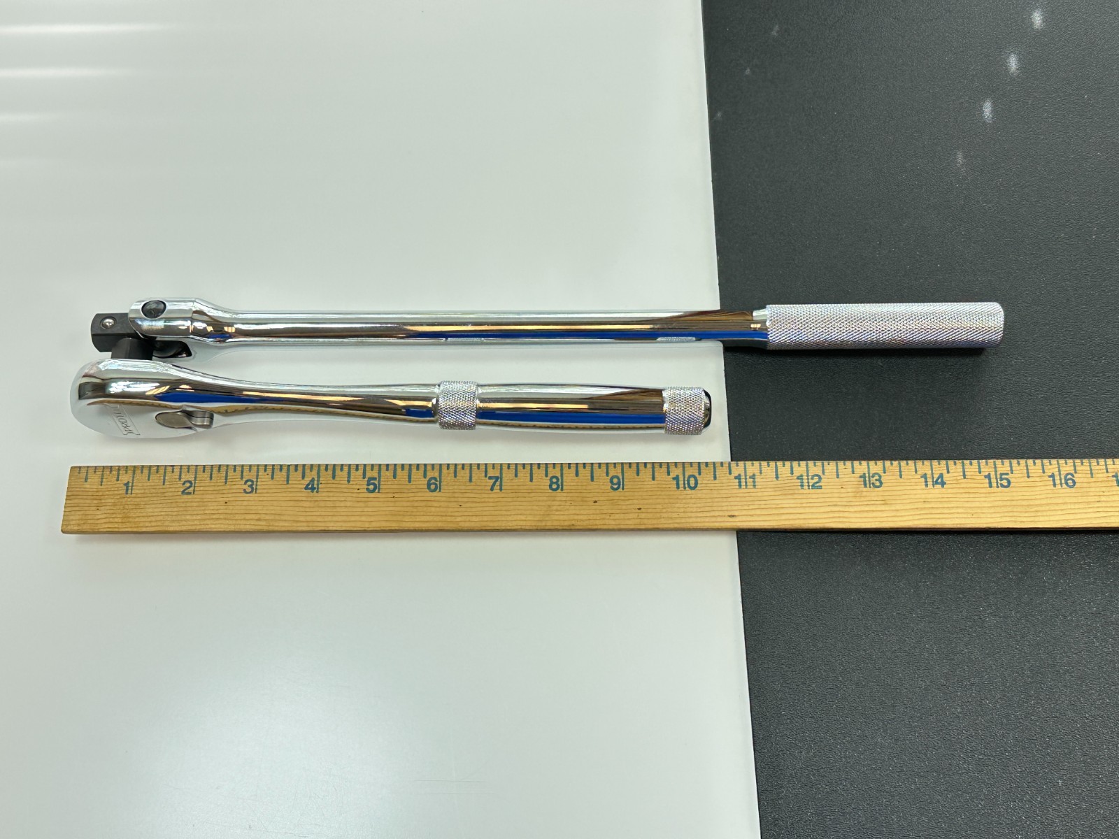 NEW Proto Professional USA 2pc 1/2” Drive Ratchet Breaker Bar Set, J5467 5449XL