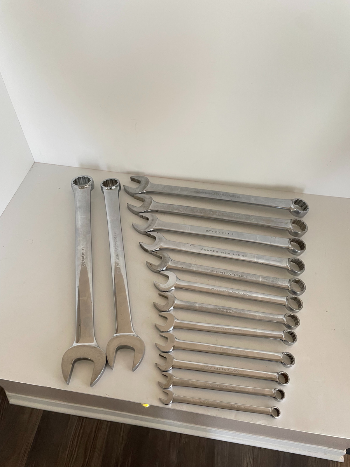 Snap On Tools OEX714K 14 Piece Combination Wrench Set 7/16″- 1 3/8″ #5