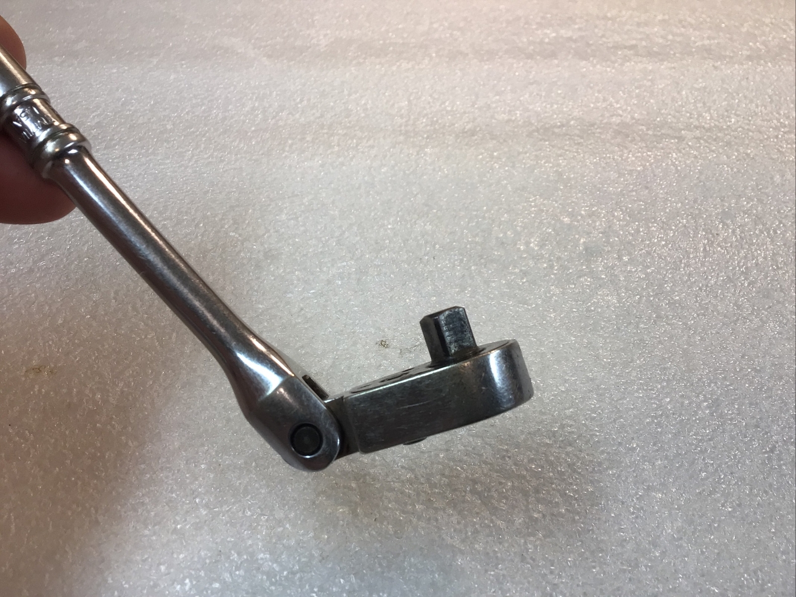 Snap On Tools#TM711A – Chrome, 1/4″ Dr., Flex Head, 5-3/4”Long, Ratchet-USA-