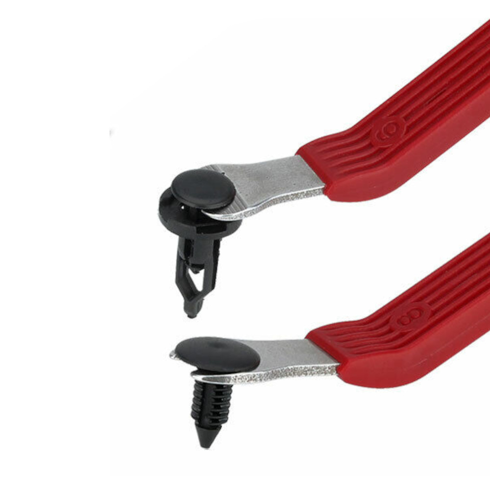 Car Panel Trim Door Clip Fastener Removal Tool Pry Dash Interior Red Plastic UK