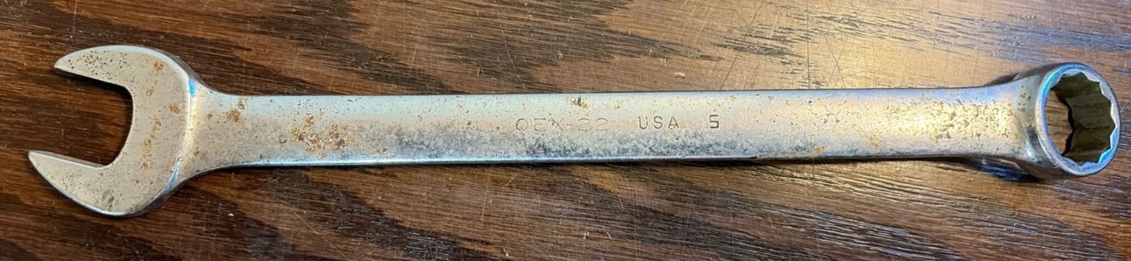 Snap-On 11/16″ Combination Wrench OEX-22 USA Vintage Tool