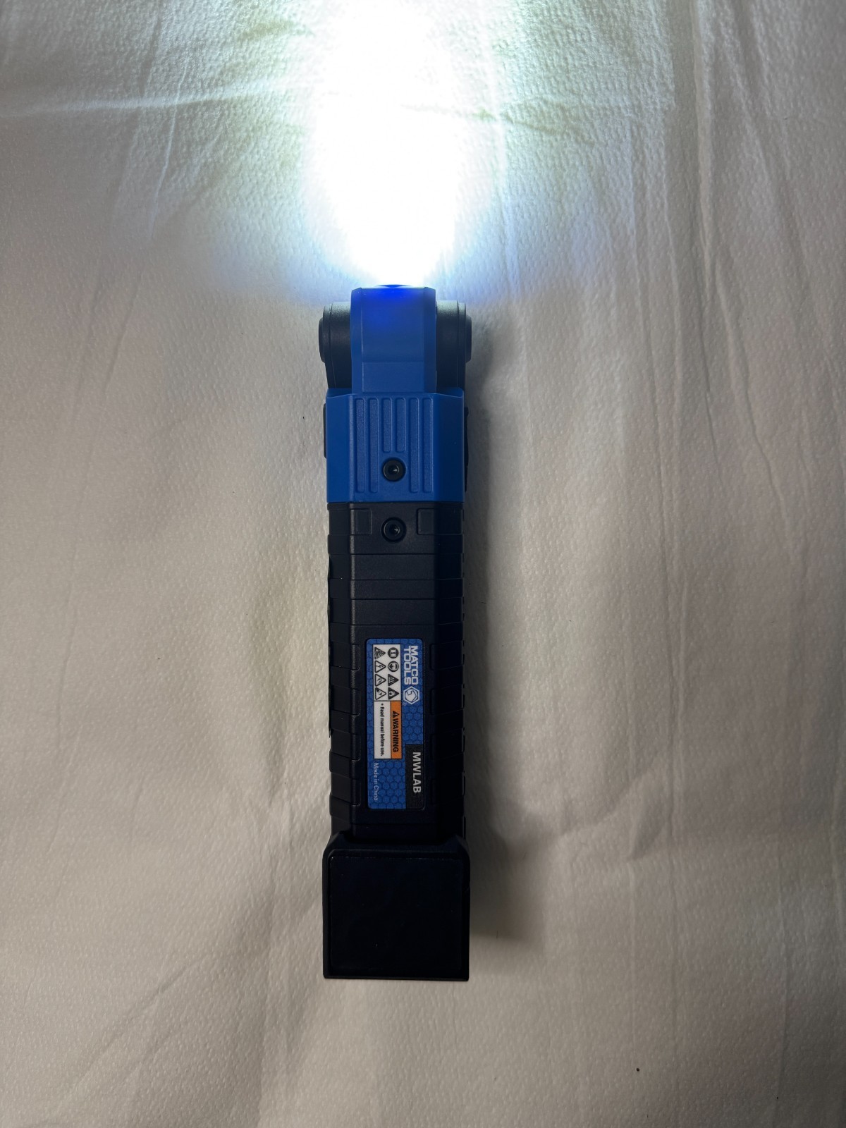 Matco Tools Cordless Folding Work Light MWLAB – Blue