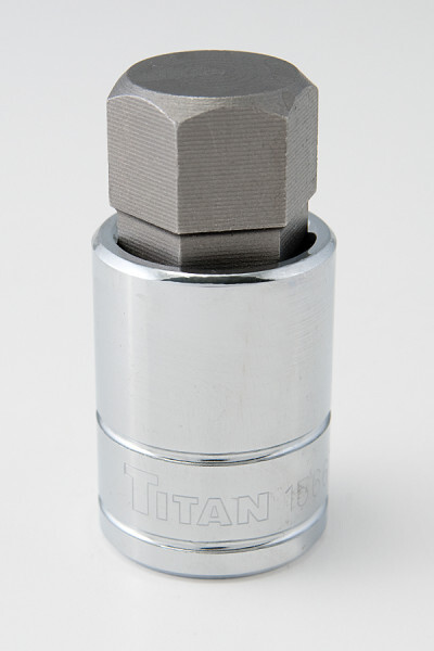Titan 15667 1/2-Inch Drive x 13/16-Inch Hex Bit Socket – 13/16″