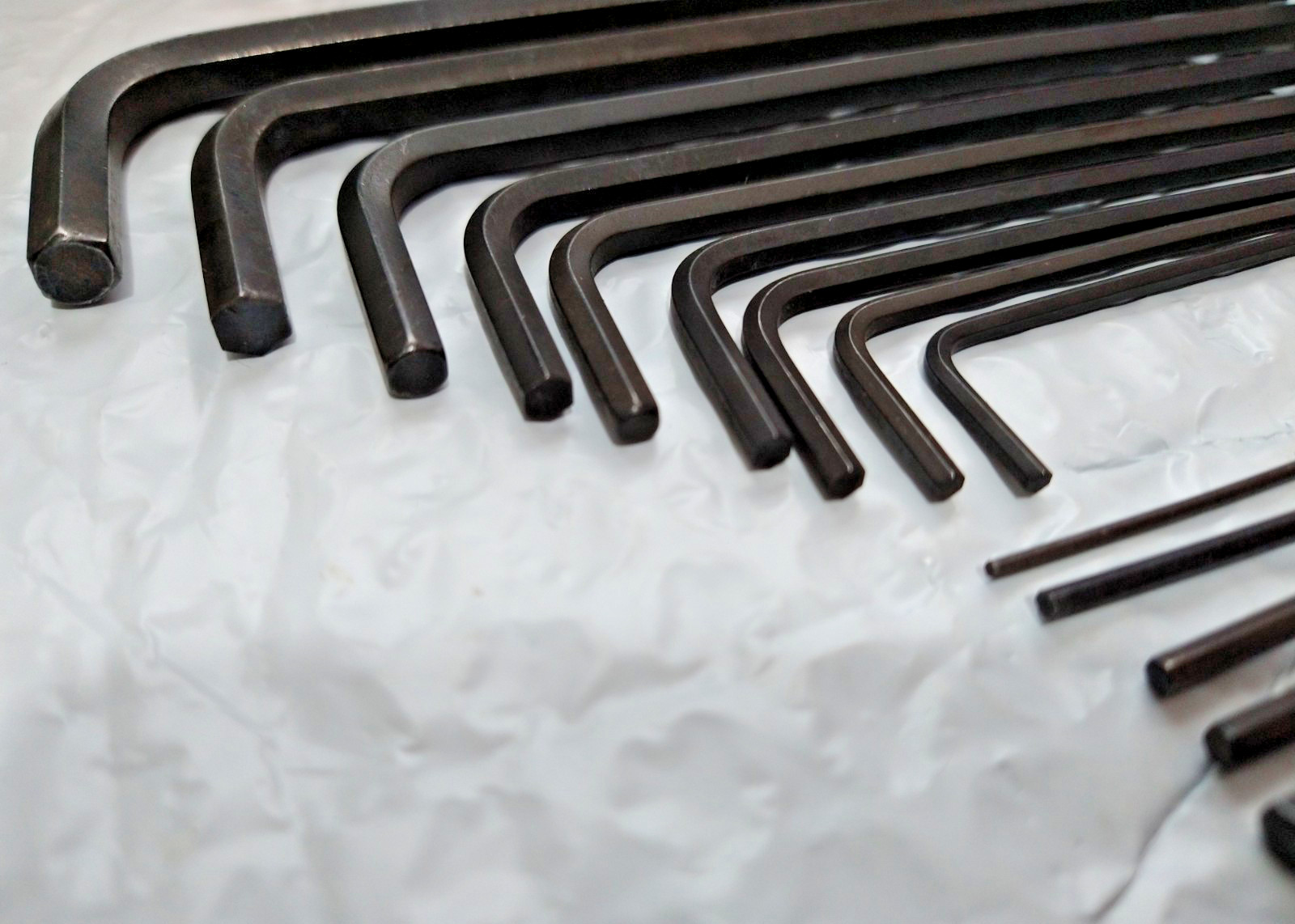 CRAFTSMAN TOOLS USA 9- 46696, 18 PC. ALLEN/HEX KEY SET.