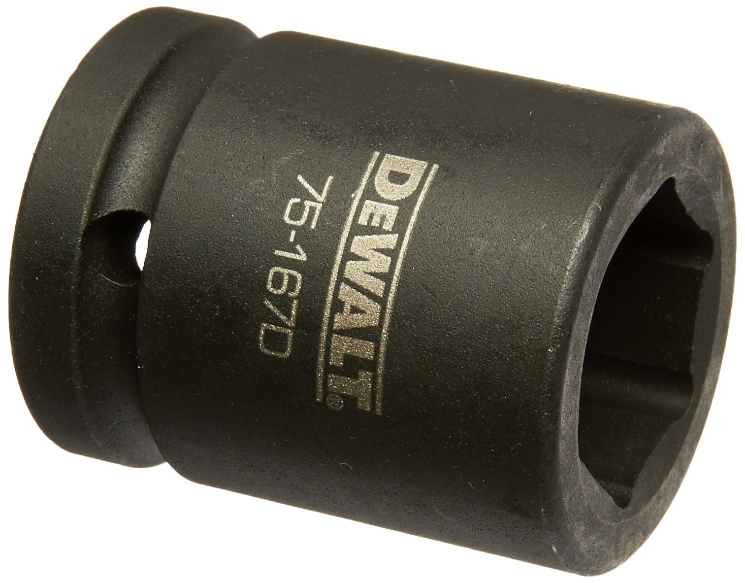 DeWalt DWMT75167OSP 3/4″ Drive x 25mm 6PT Black Impact Socket – Heavy Duty