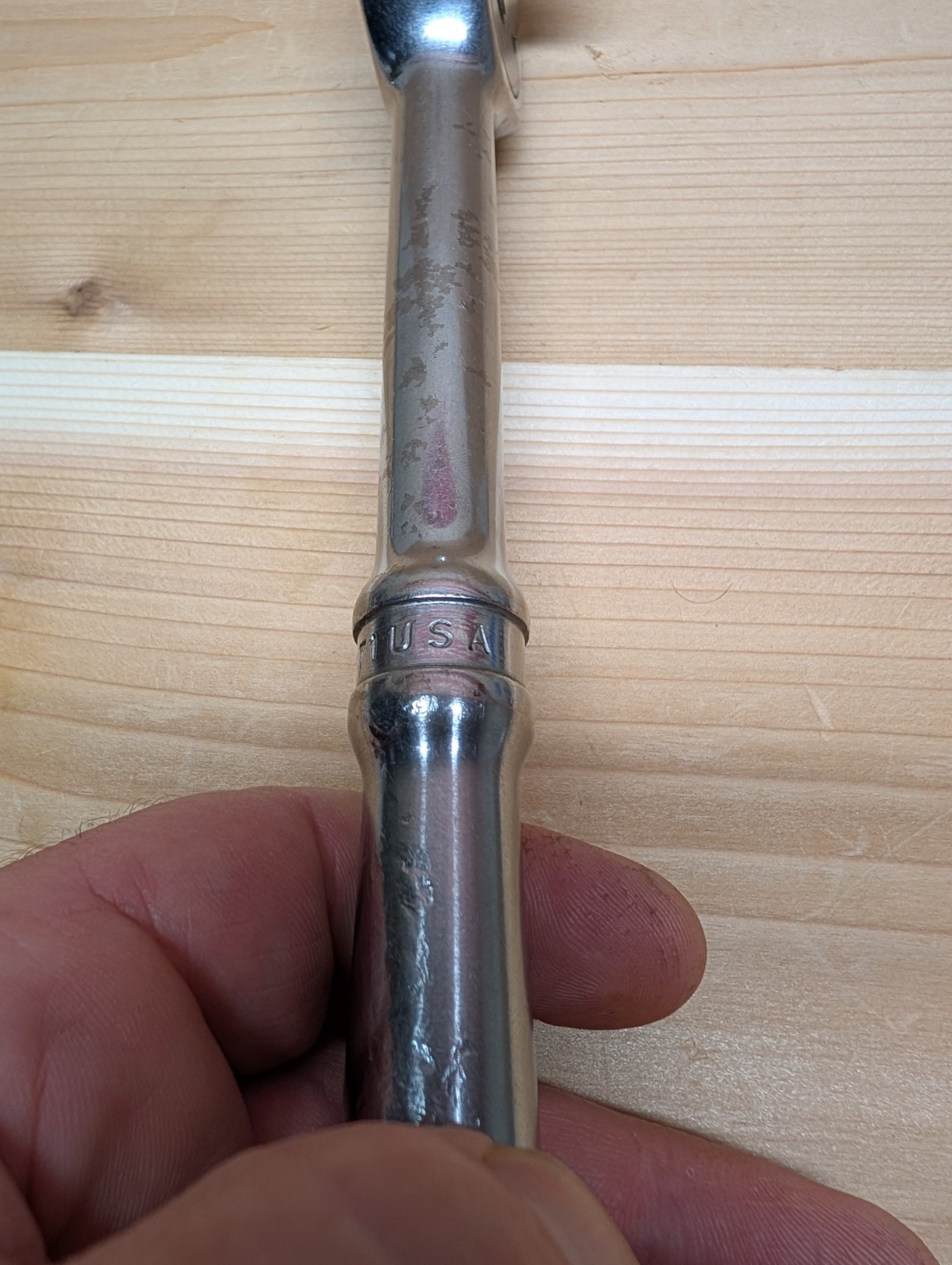 Par-X by Snap-on UR71 1/2″ Drive Ratchet USA Chrome 10″ long – Missing Switch