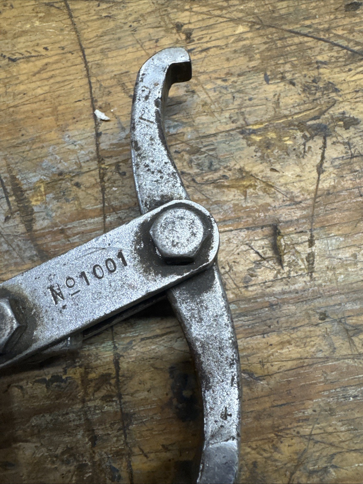 Vintage OTC Owatonna Tool CO NO 1002 2-Jaw Gear Pulley Puller 4.5” Arms