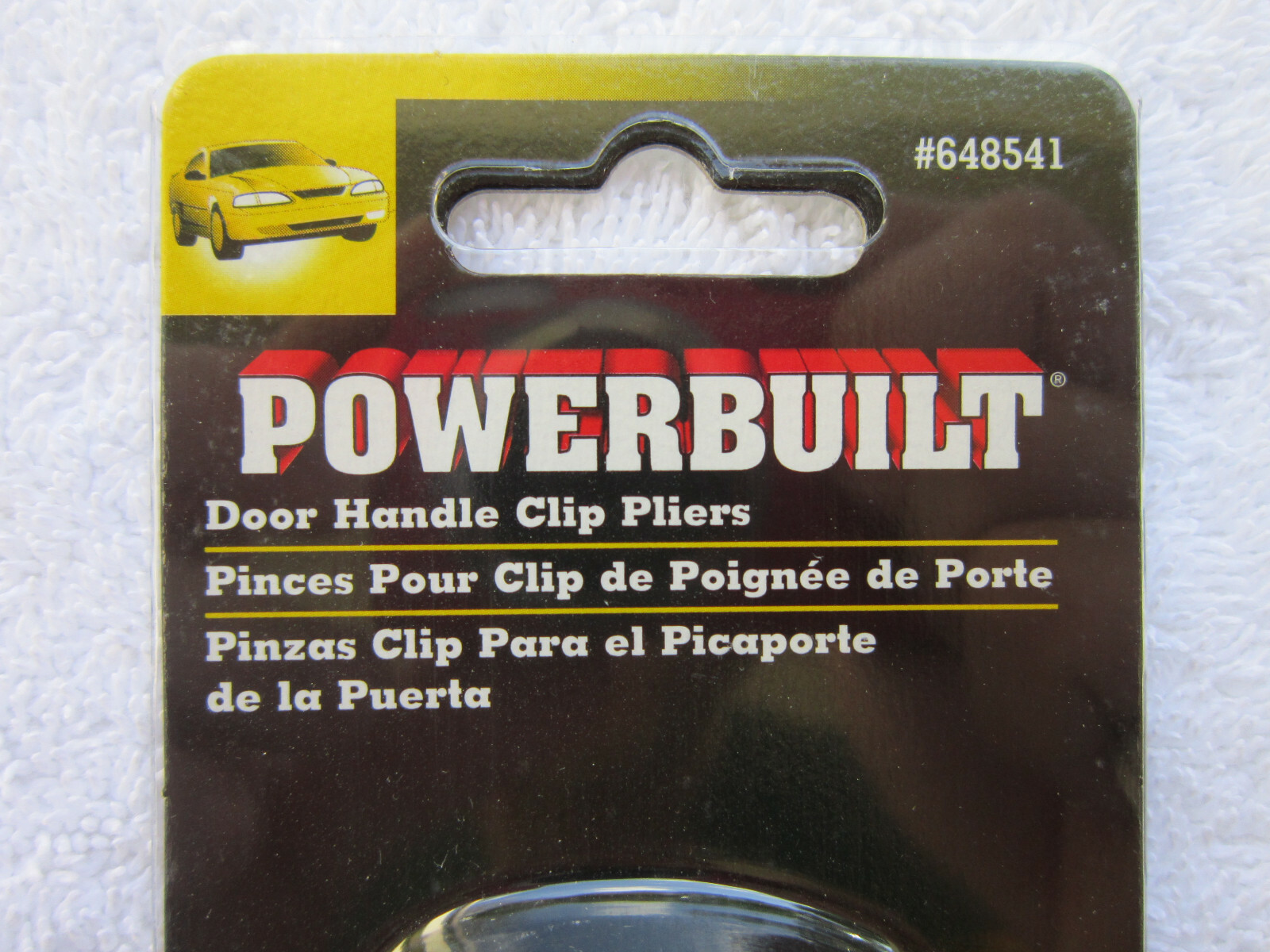 PowerBuilt – Door Handle Clip Pliers/Windshield Molding Tool (Part 648541) *NEW*