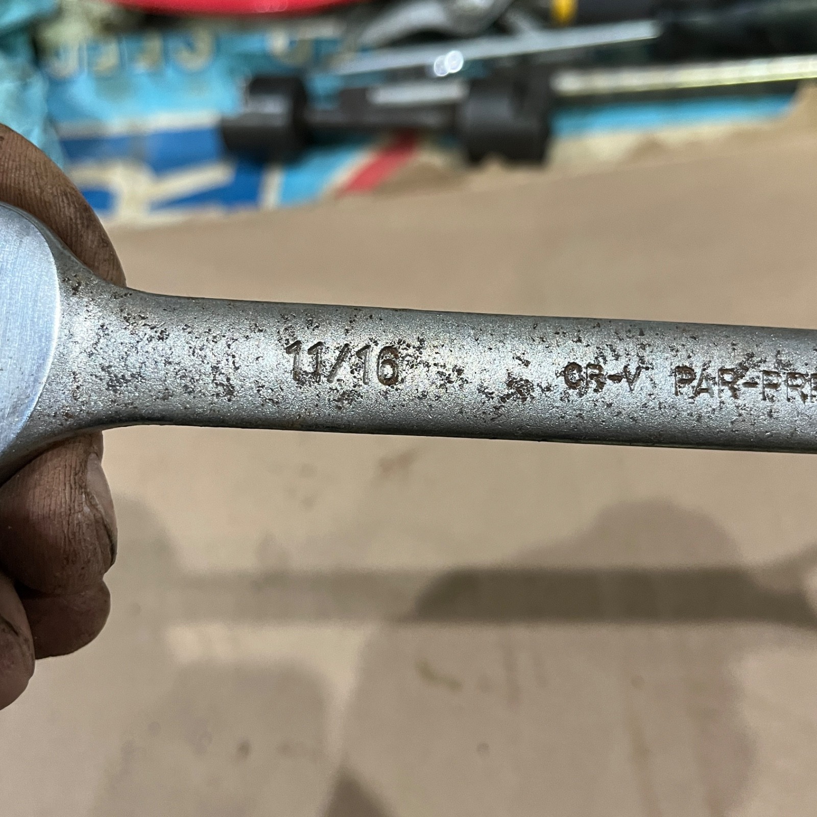 Paramount 11/16” Combination Wrench Satin Chrome PAR-PRF0022S
