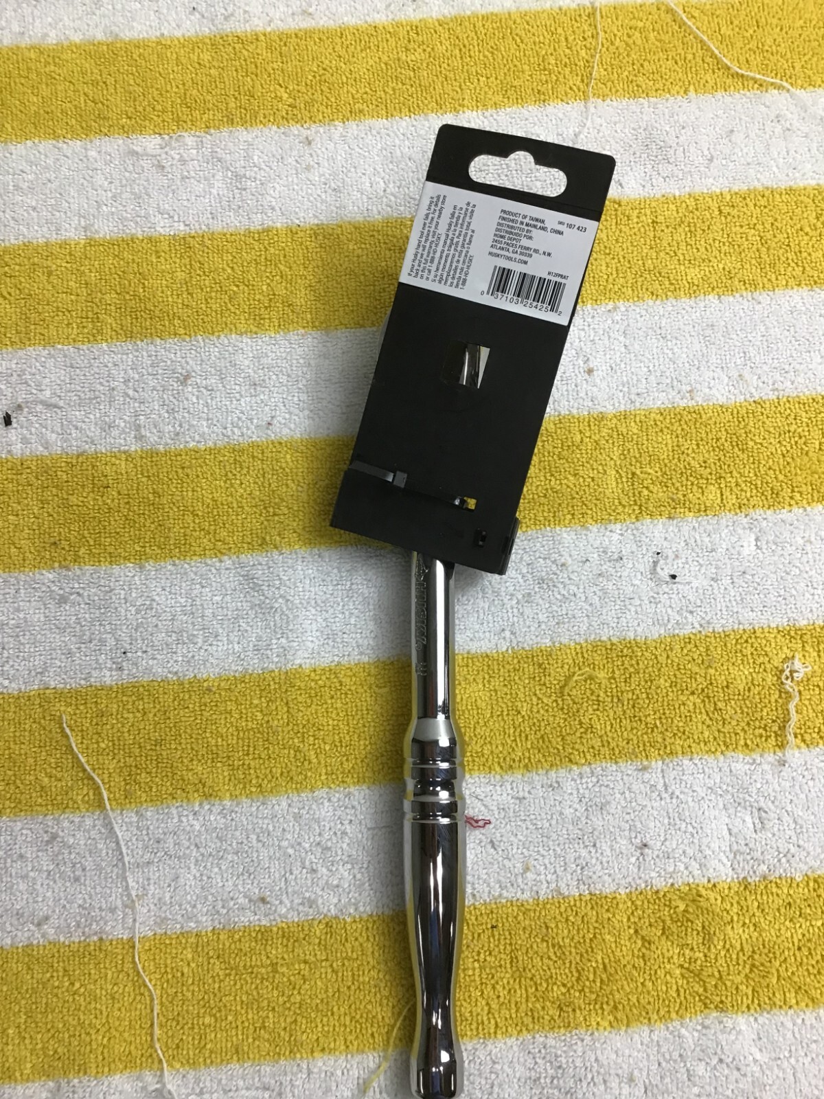 107 423 HUSKY 1/2″ Drive Fine tooth Full Polish Ratchet – 72 Teeth Free Shipping