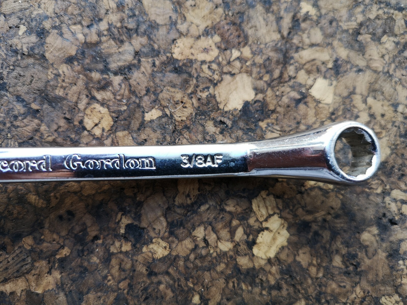 Record Gordon Spanner 7/16.3/8ring spanner