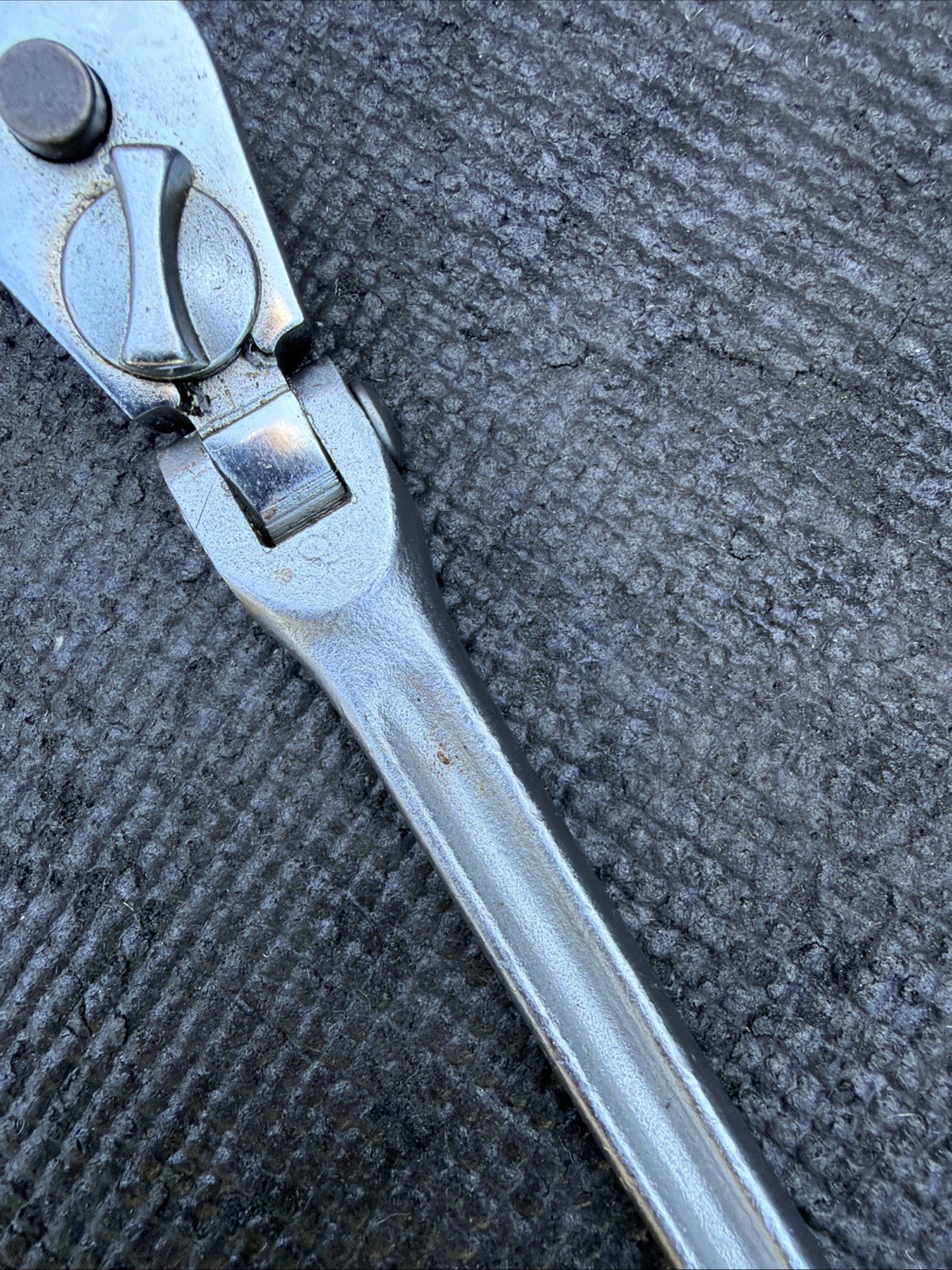 Sears Craftsman USA 3/8” Hourglass Flex Head Ratchet 42791 VV Rare 11.5”