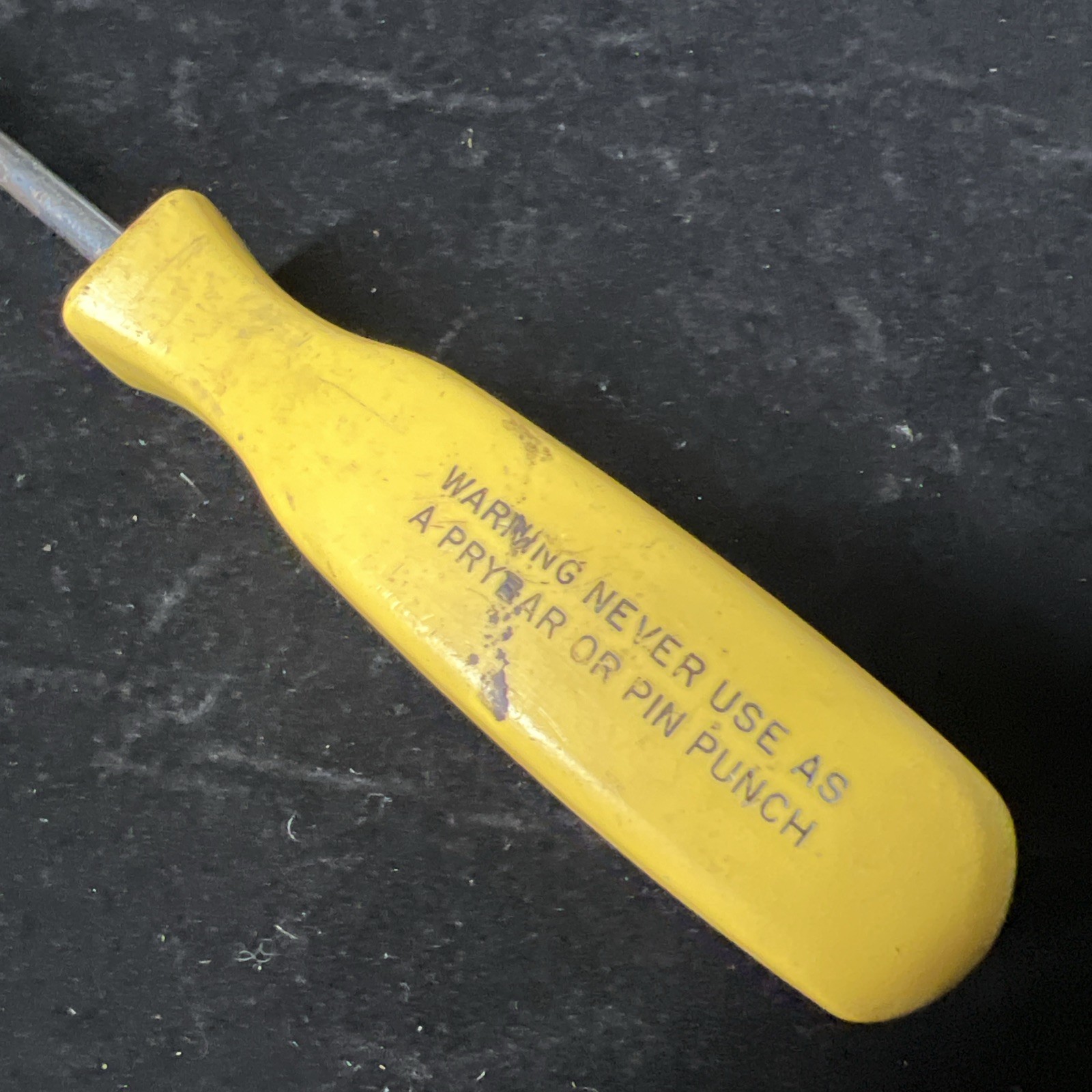 Vintage Snap On Torx T15 Long Driver SSTX1015 Yellow Handle