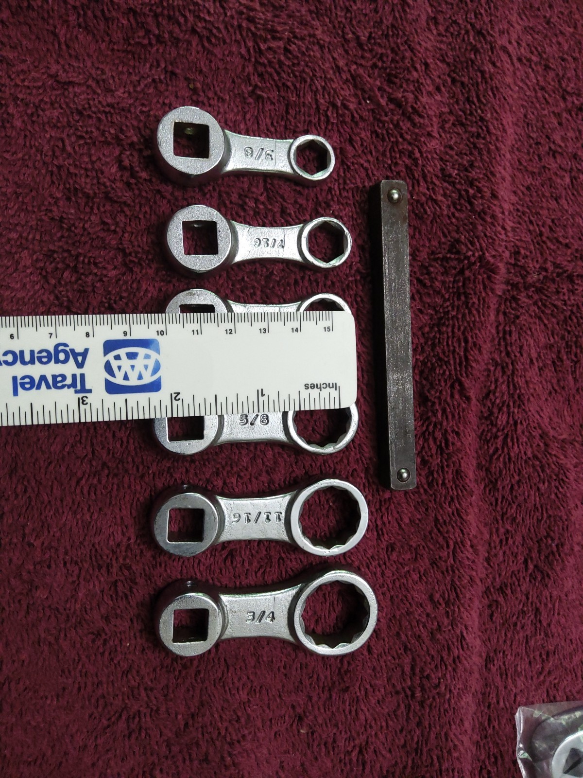 MAC TOOLS 6PC SAE 3/8″ DRIVE BOX END TORQUE ADAPTER WRENCH SET 3/8″-3/4″