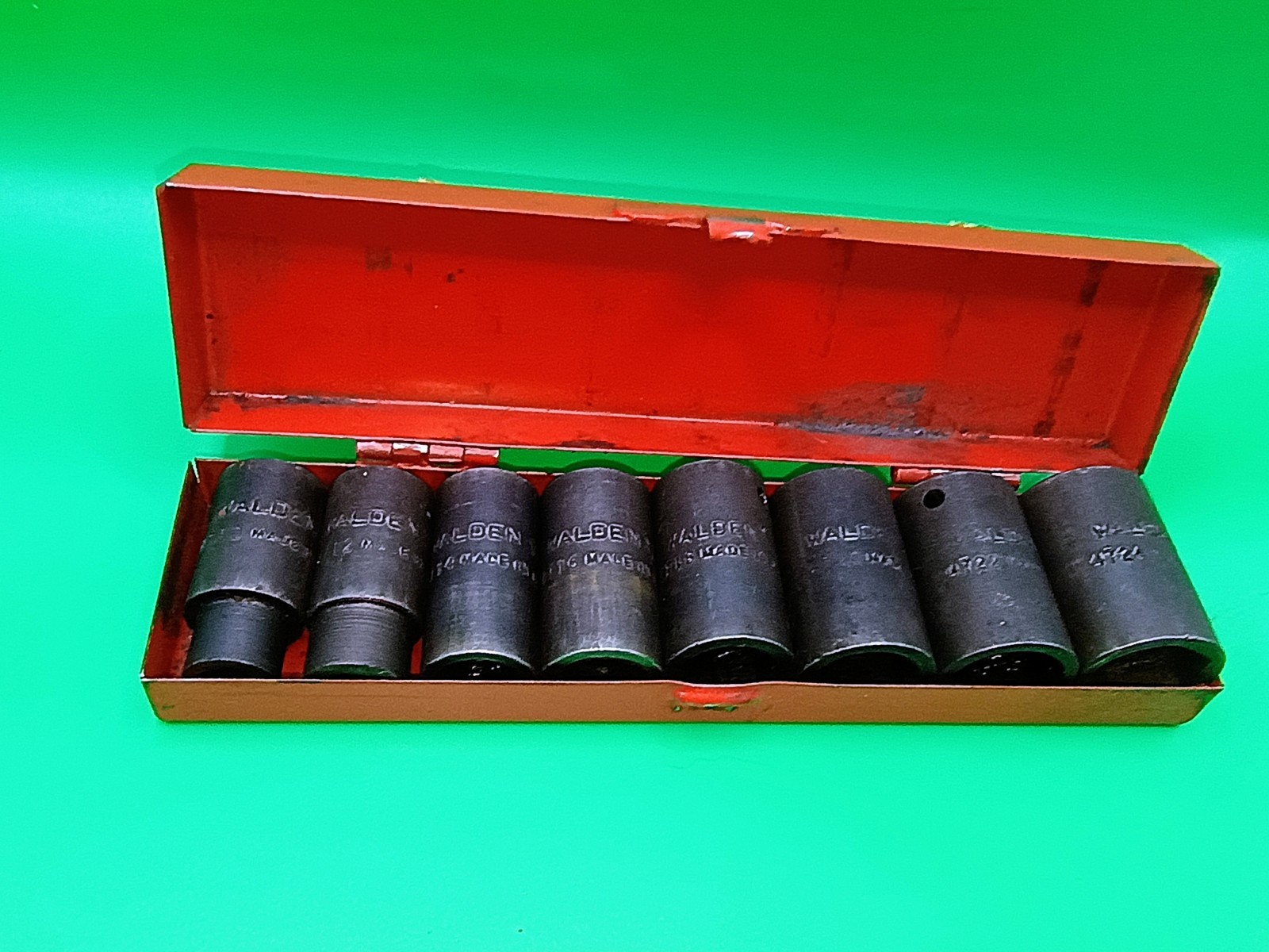 Set Stevens Walden Impact Sockets 3/8″ Drive 5/16 – 3/4 USA 8 Piece Set 6 Point