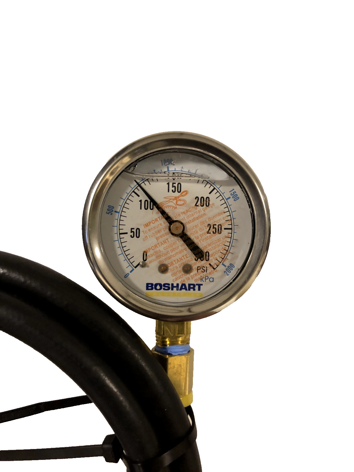 For Cummins Diesel Fuel System Compucheck Pressure Test Port Test Gauge 2 Yr War