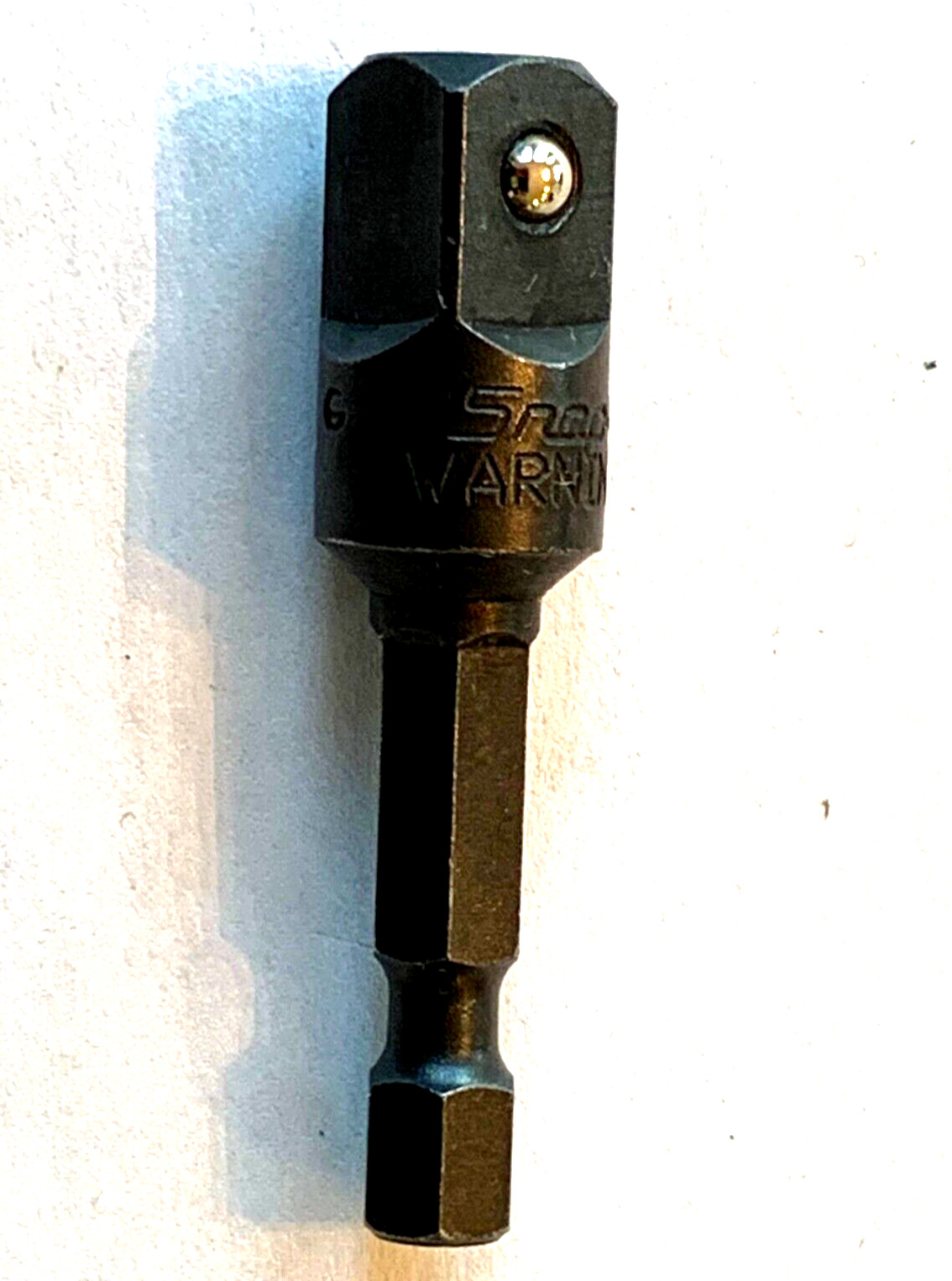 Snap-on Tools USA NEW 3/8″ Drive 2″ Long 1/4″ Hex-to-3/8″ Square Adapter AB3042