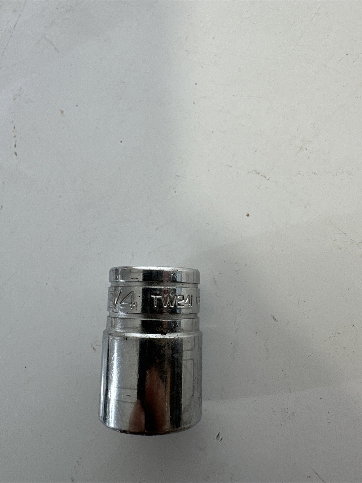 Snap-on 1/2″ Drive 3/4″ Shallow 6pt SAE Socket TW241 USA