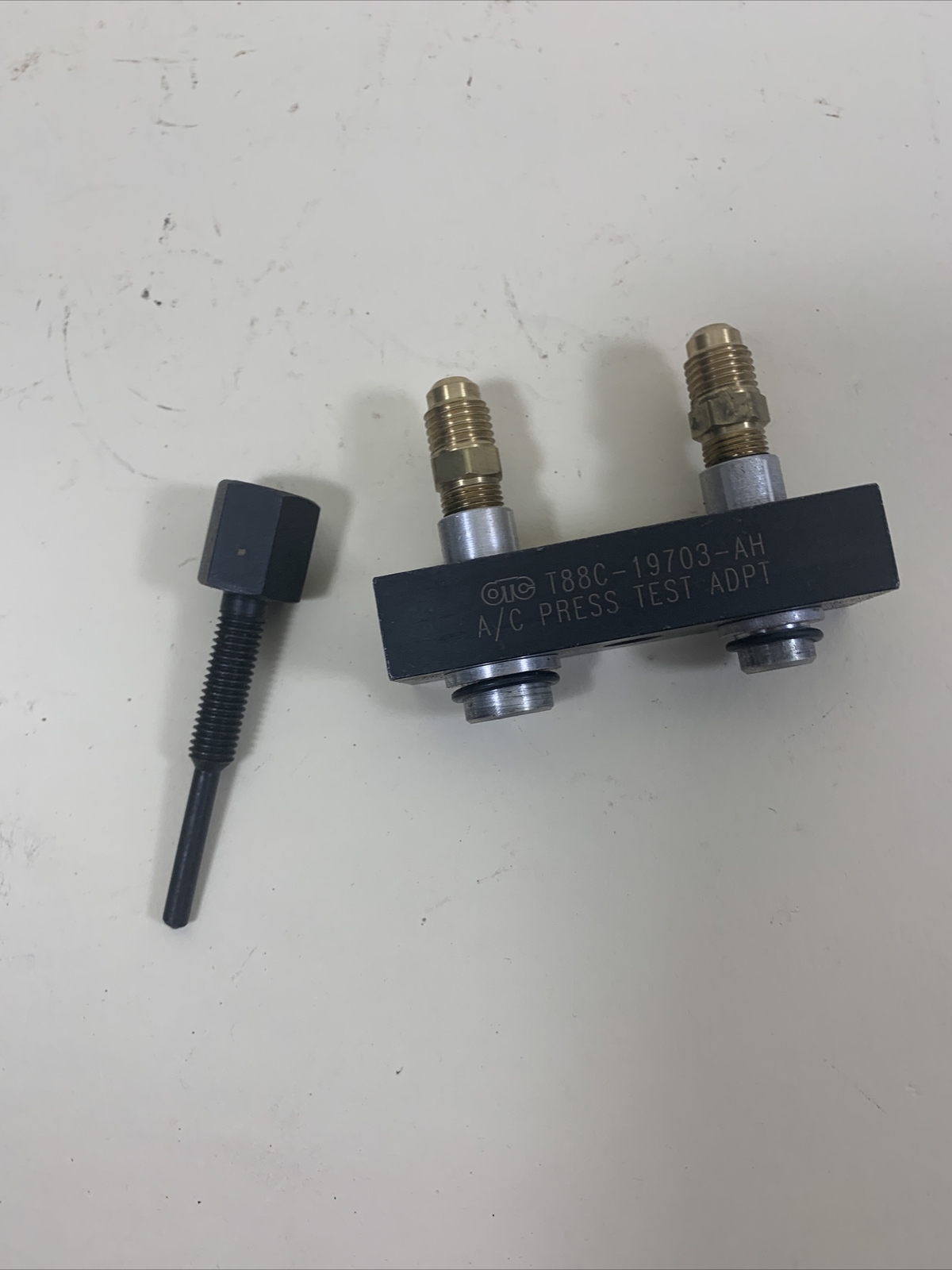 FORD ROTUNDA OTC TOOL T88C-19703-AH/BH A/C PRESSURE TEST ADAPTER & REMOVER