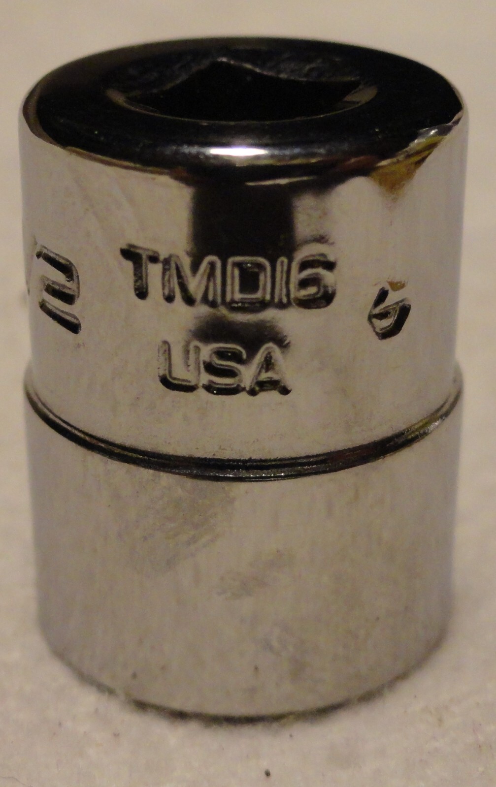 SNAP-ON TOOLS 1/4 DRIVE 1/2″ SAE 12 POINT CHROME SOCKET TMD16 FREE SHIPPING