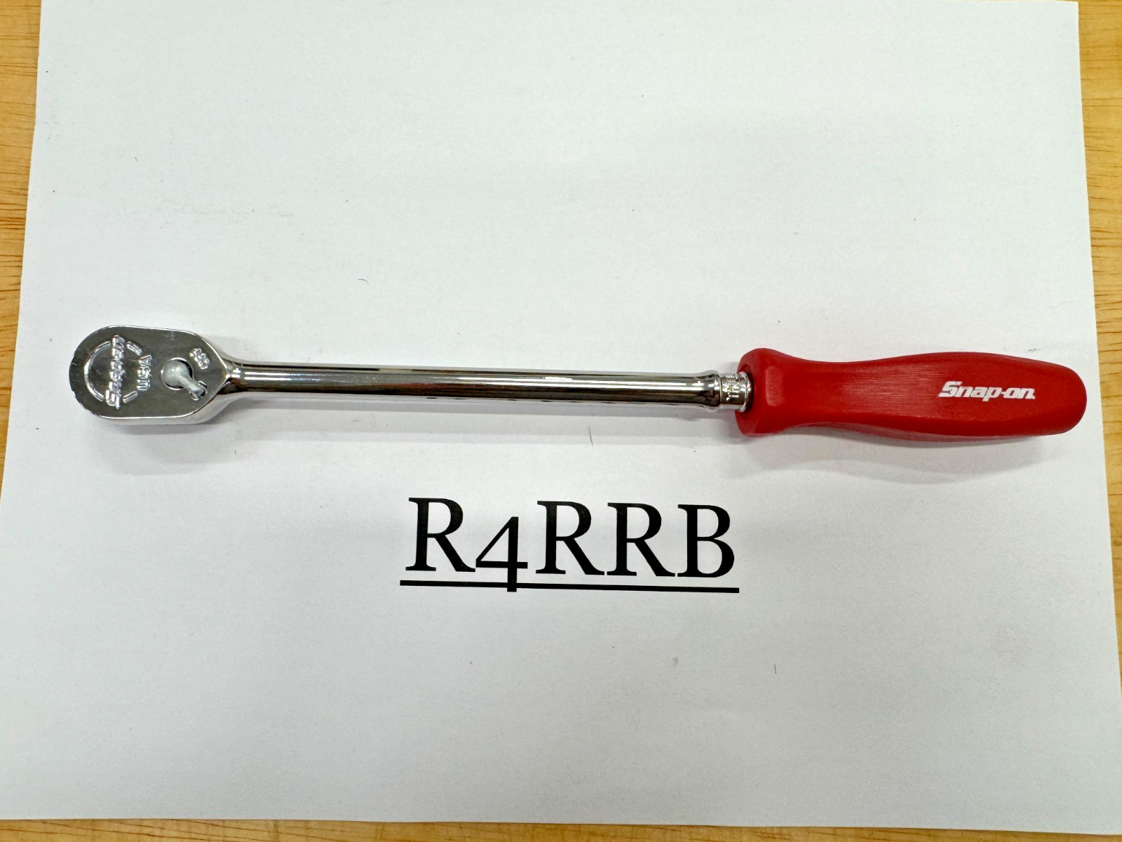 Snap-on Tools USA NEW CLASSIC RED 4pc 1/4 Drive Assorted Ratchet Master Set RARE
