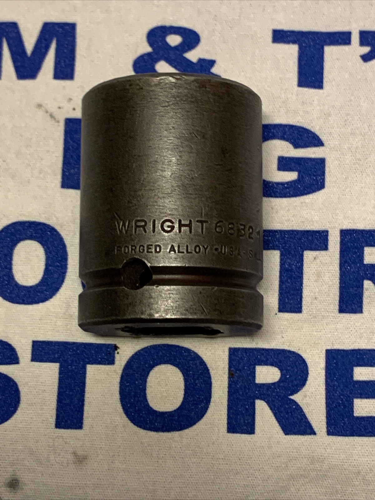 Wright Tool USA 3/4″ Drive 1″ 6pt Standard Impact Socket 6832