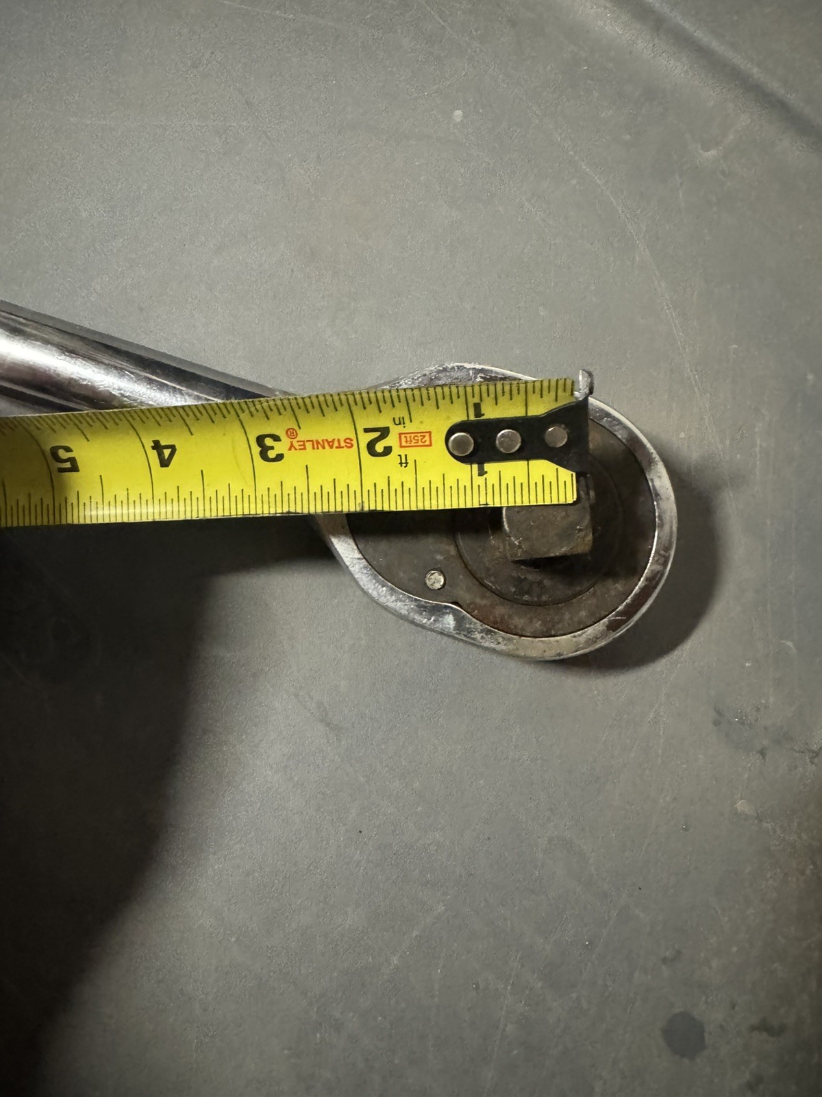 Mac Tools 3/4 Drive Zr26 Chrome handle ratchet IN GOOD CONDITION
