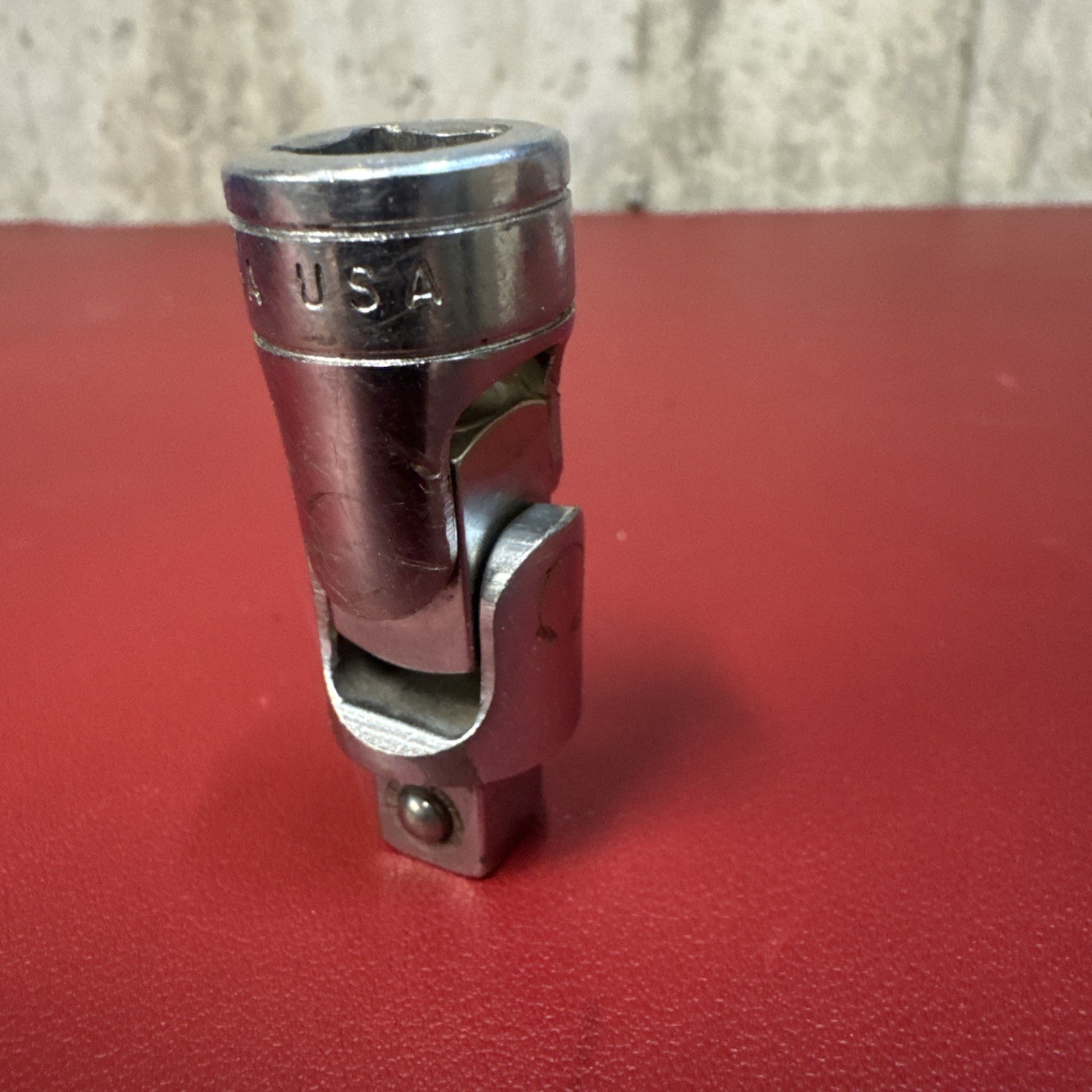 Snap-on Universal Joint Adapter 3/8″ Drive FU8A Sold As Pictured Mechanic Tool D