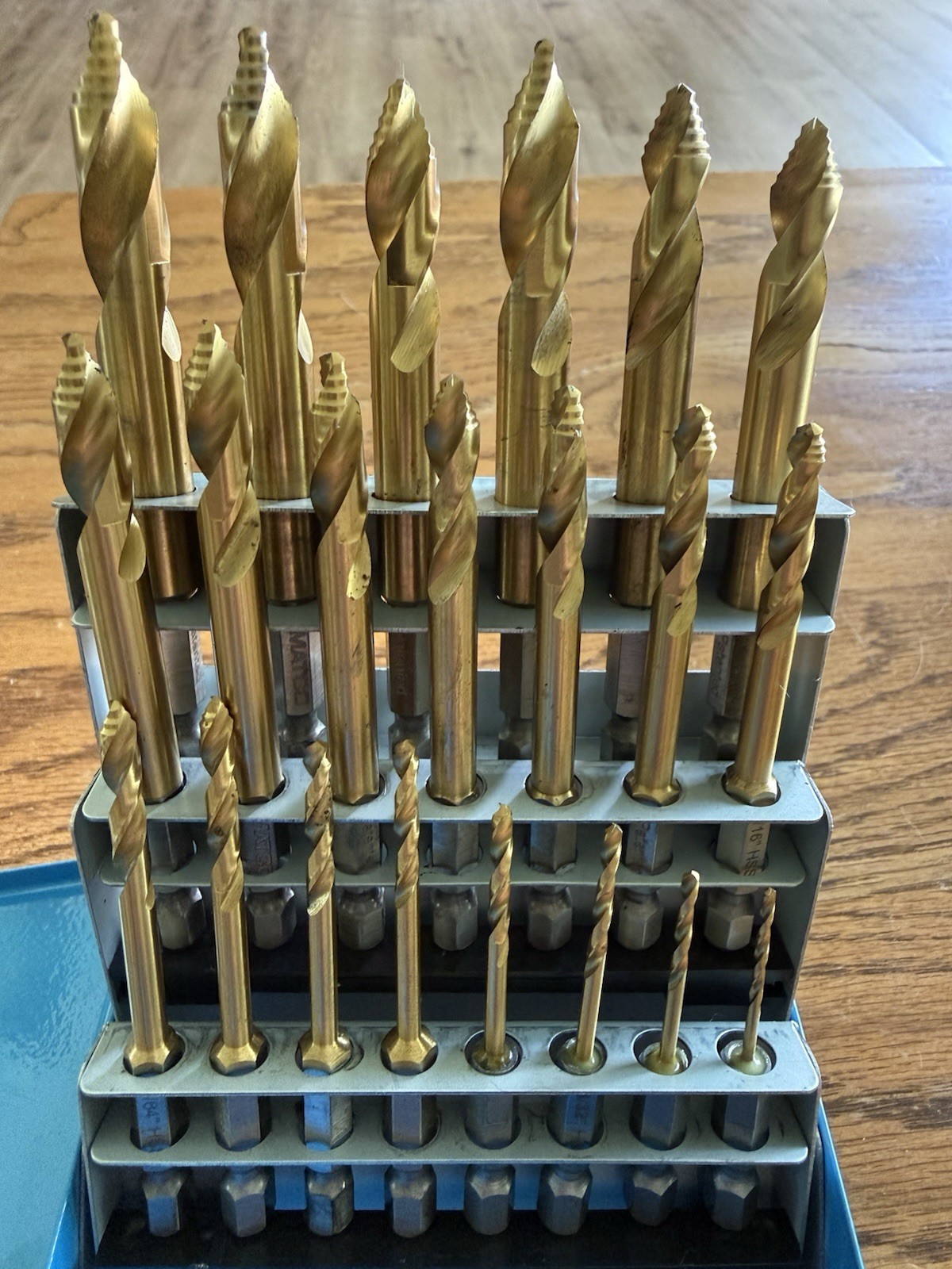 Matco Tools Hyper-Step Stubby Drill Bit Set 1/16″ – 3/8″ Quick-Change DBQC21HSBS