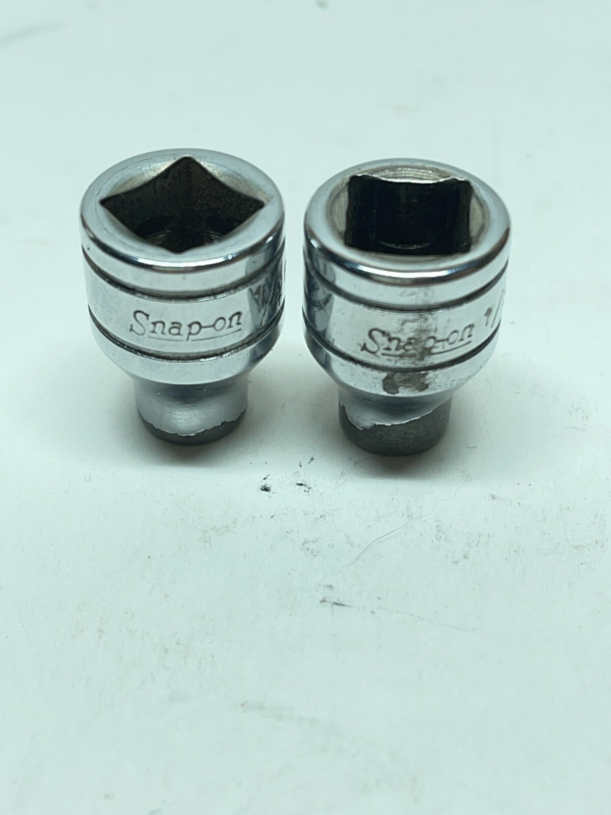 Snap On FS081 3/8″ Dr 1/4″ 6pt Shallow Chrome Socket USA