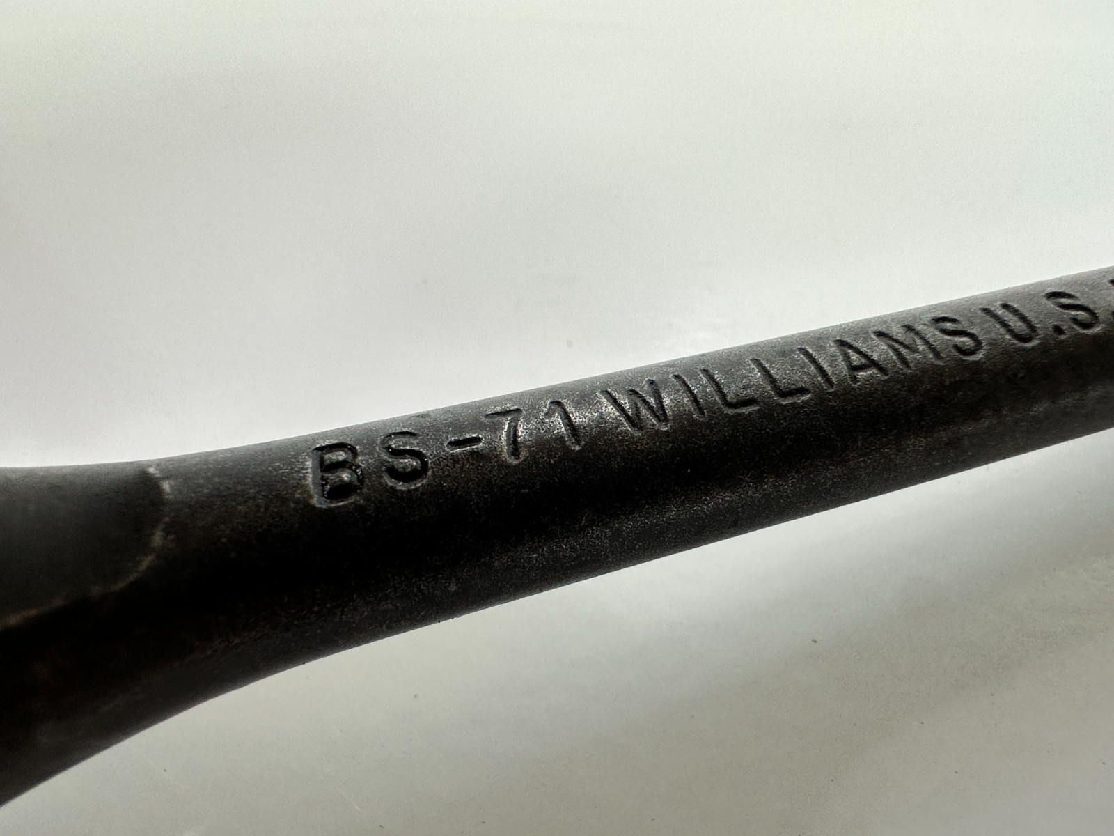 Vintage Williams USA BS-71 1/2″ Drive Fine Tooth Ratchet Black Industrial Finish