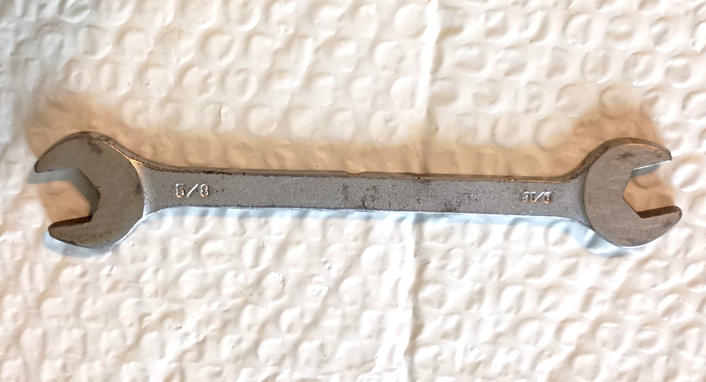 CORNWELL TOOLS USA EW1820, 9/16″ x 5/8″ DBL. OPEN – END WRENCH, 7.25″ LONG.