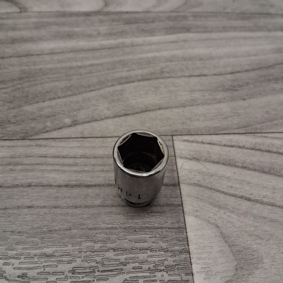 Cornwell Tools 1/4″ Drive 6pt Semi Deep Metric Socket 14mm TM0214ML