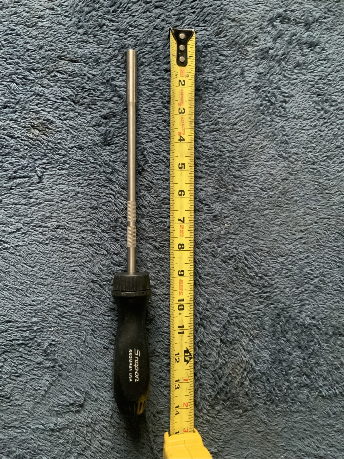 Snap On Ssdmr8a, Ratcheting Screwdriver, Black….works Fine….see Pics…