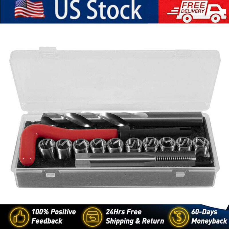 1420 Head Thread Bolt Repair Tool Kit for Honda B16 Engine, Toyota M11.5mm x 1.5