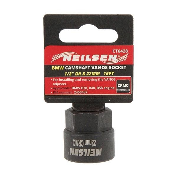 Neilsen Camshaft Vanos Installing Removing Metric Single Socket Bmw 1/2in 22mm