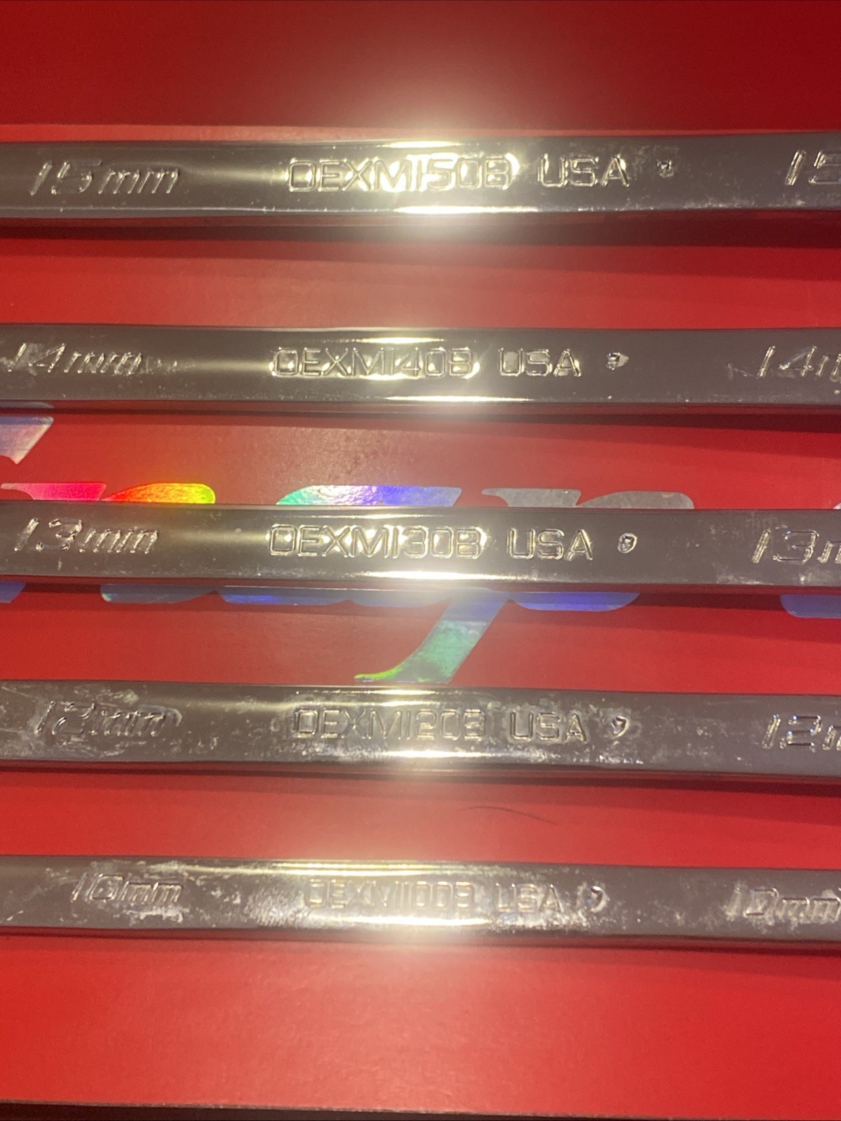 Snap On OEXM150B, 140B, 130B, 120B & 100B Set